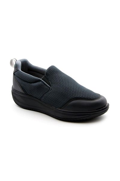 Dr.Comfort Orthopedic & Thermal Rocker Bottom Men's Sports Shoes Dark Gray