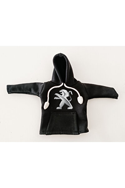 Genel Markalar Siyah Vites Hoodie - Araç Vites Kıyafeti - Vites Poları -Peuge...