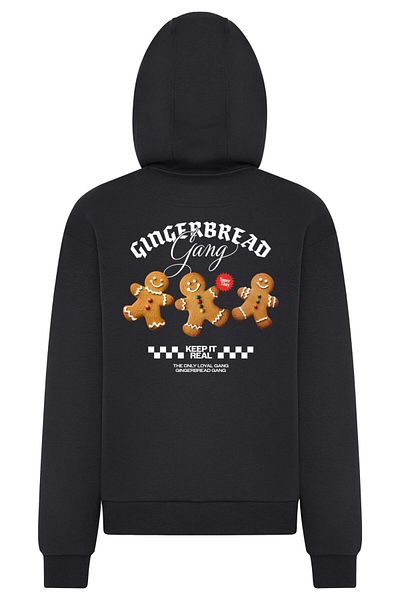 Mister Tee Die einzig treue Bande Flauschiger Kapuzenpulli
