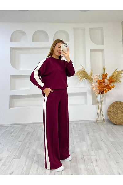 Velista Modal Fabric? Wide Leg Tracksuit Set
