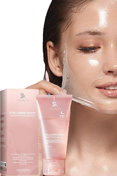 Pastelya 2 Adet Soyulabilir Kolajen Jel Yüz Maskesi – Cam Gibi Parlak Ve Canl...