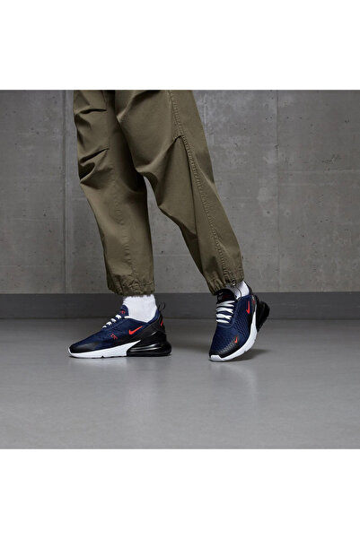 Nike Air  270 Midnight Navy Picante Red