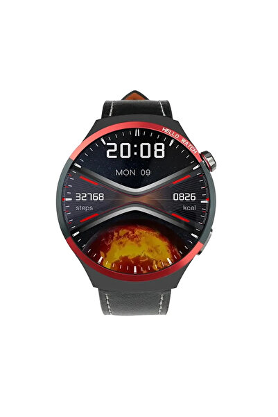 Teknowork Leerfei Watch 4 Pro Premium Amoled Ekran Erkek Akıllı Saat 3 Kordon