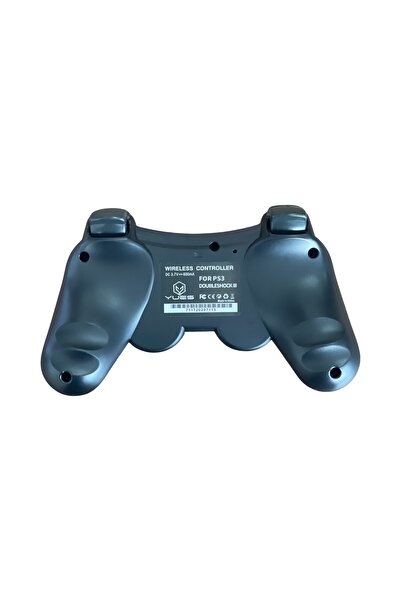 YUES PS3 Uyumlu Kablosuz Oyun Kolu 2’li Set – DualShock 3 Uyumlu, Titreşimli Şarjlı Controller