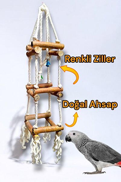 ozzipetshop Jako - Pakistan - Iskender - Kakadu Papağan Ahşap Kemirme Oyuncagi