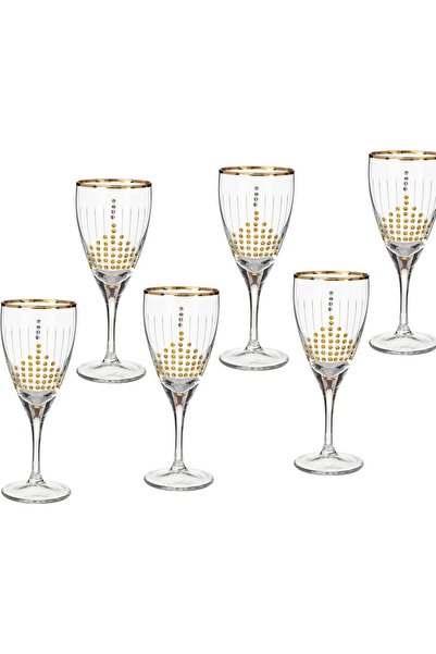 Dania طقم مكون من 6 أكواب عصير صناعة تركية بتصاميم أنيقة ومميزة