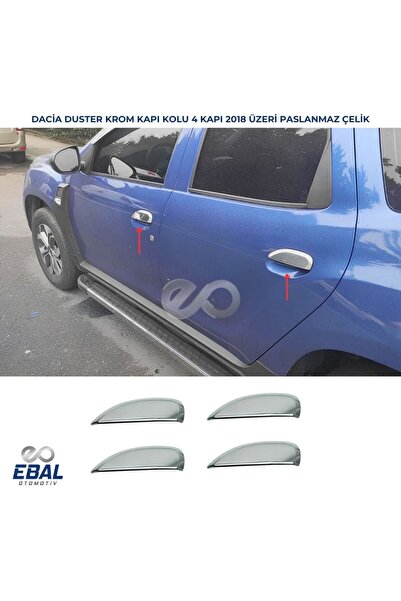 EBAL OTO AKSESUAR Dacıa Duster Kapı Kolu 4 Kapı 2018-2024 P.çelik