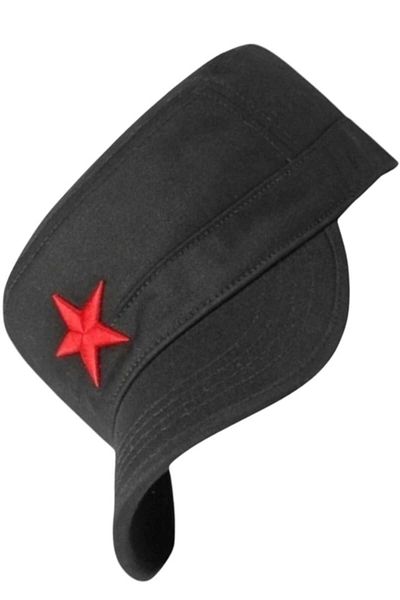 Uniquetrenders Унисекс памучна шапка Castro със звезда