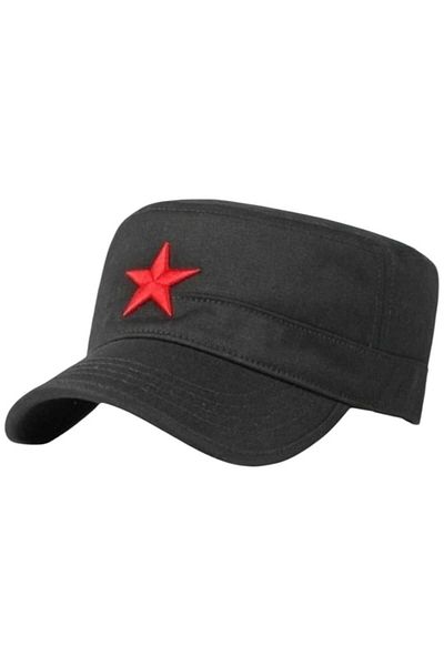 Uniquetrenders Унисекс памучна шапка Castro със звезда