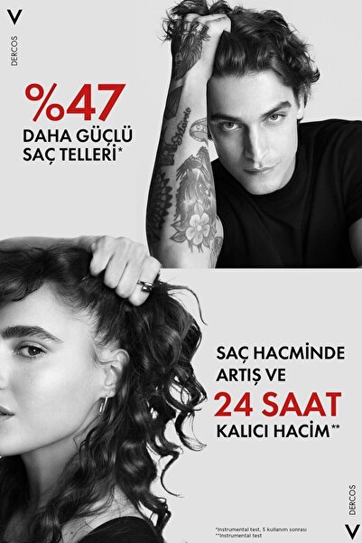 Vichy Saç Dökülme Karşıtı Saç Diplerini Güçlendirici ve Canlandırıcı Şampuan Passi.4783