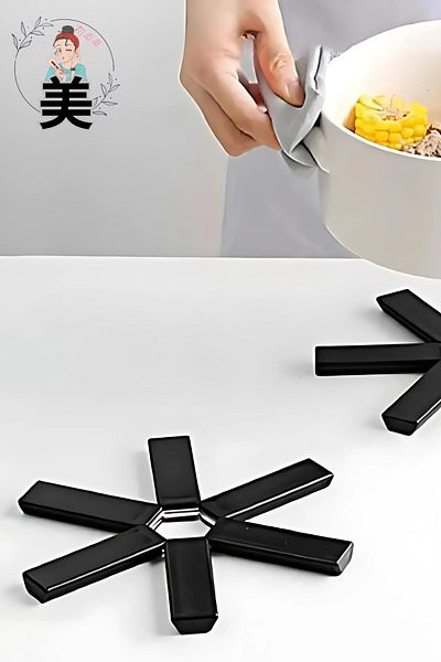 FORSEİ LUCA Practical Foldable Heat Resistant Trivet Pot - Teapot Trivet