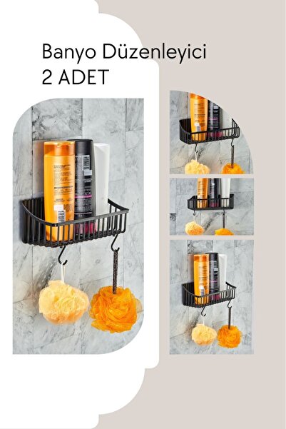 trendy kitchen Banyo Rafı Yapışkanlı Banyo Rafı, Banyo Düzenleyici, Duş Rafı ...
