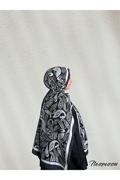 NEOMOON Etnik Etro Desen Soft Şal