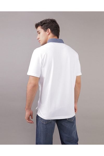 AMERICAN EAGLE AE Flex Pique Rugby Polo Shirt
