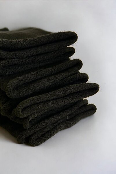 KaeLaurean Мъжки чифт от 4 памучни еластични черни безшевни гъвкави дълги чорапи без следи, несвиващи се