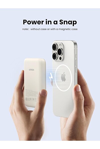 DigiMonster 5000 mAh Manyetik Mıknatıslı Kablosuz Powerban MegaSafe