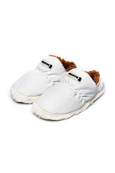 Peluche White Parachute Women Slipper Γυναικεία καθημερινά παπούτσια για το σπίτι PAR-KBZ Λευκό