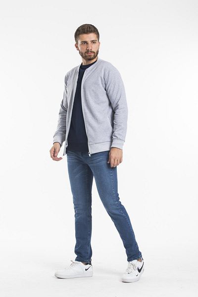 Superlife Ανδρική ζακέτα με κανονική εφαρμογή Thick Floda Pocketed Thin Cardigan Spr 20k63