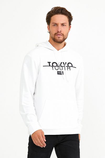 Superlife Ανδρικό φούτερ με κουκούλα Superlife Tokyo με στάμπα