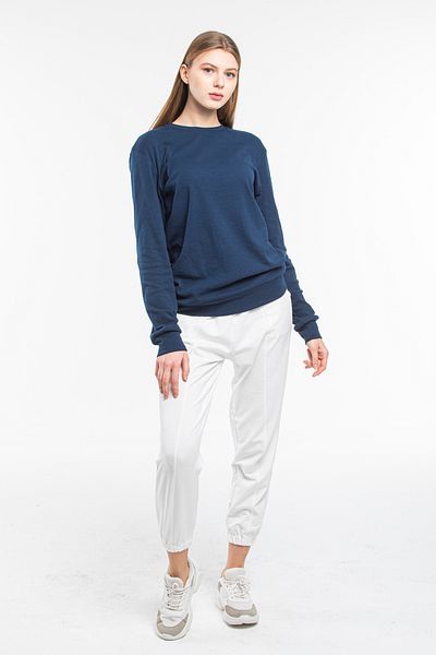 Superlife Дамски суитшърт с кръгло деколте Regular Fit Spr21k17