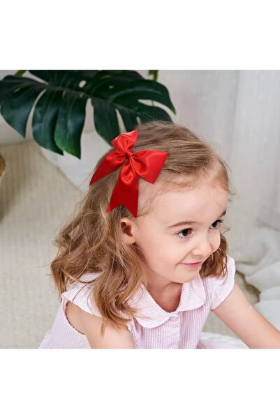 LO ADORO Cataramă cu fundă din satin pentru femei - Accesoriu pentru păr și rochie de mireasă