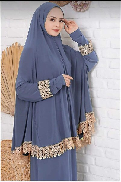 sasaca Εποχιακό διπλό γυναικείο μουσουλμανικό κεντημένο φόρεμα προσευχής Αδιάβροχο ρούχο προσευχής