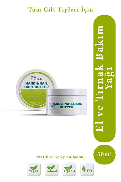 New Essentials Hand & Nail Care Butter Shea Extract Hand and Nail Care Oil 50 ml