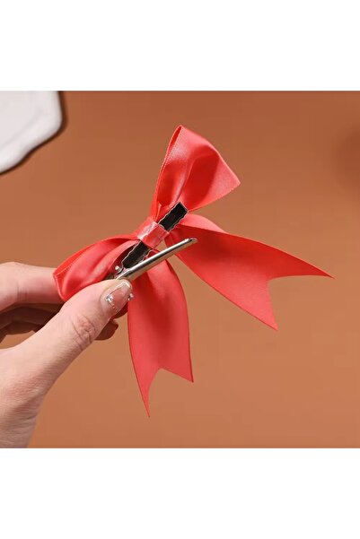 LO ADORO Cataramă cu fundă din satin pentru femei - Accesoriu pentru păr și rochie de mireasă