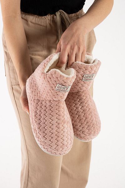 star shoes Γούνινες αφράτες γυναικείες παντόφλες