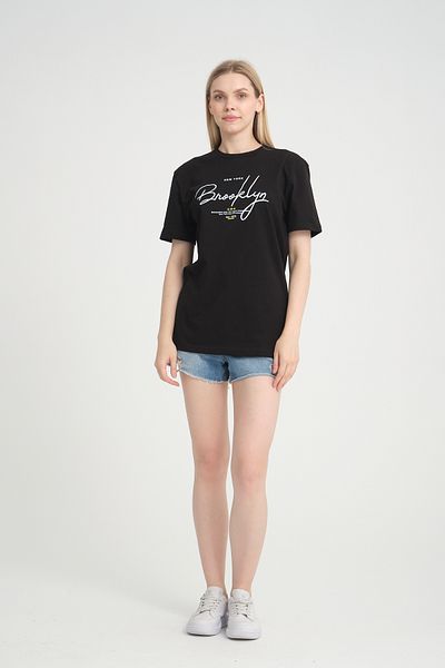 Superlife Superlife Women's Crew Neck Oversize Fit T-Shirt Spr24Tsk110