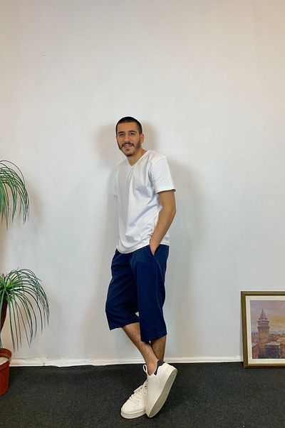 Superlife Ανδρικό σορτς Κάπρι - Regular Fit spr24sr60
