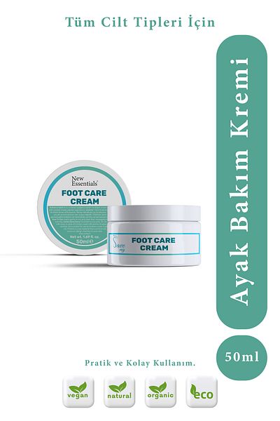 New Essentials Foot Care Cream Heel Crack and Foot Care Cream 50 ml