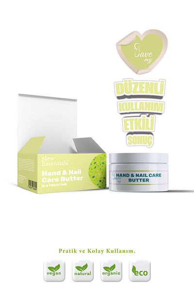 New Essentials Hand & Nail Care Butter Shea Extract Hand and Nail Care Oil 50 ml