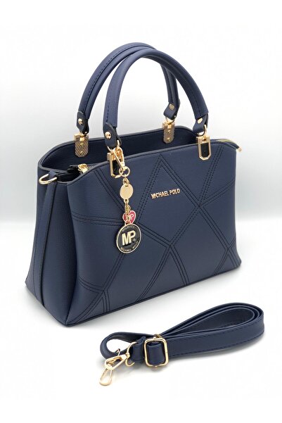 mıchael polo Kadın El Ve Omuz Çantası 3 Bölmeli Çanta