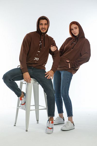 Superlife Γυναικείο φούτερ με κουκούλα Brooklyn Printed Oversize - SPR22SWK161
