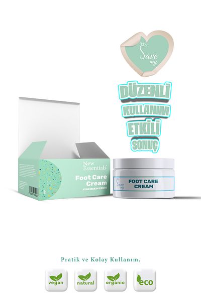 New Essentials Foot Care Cream Heel Crack and Foot Care Cream 50 ml