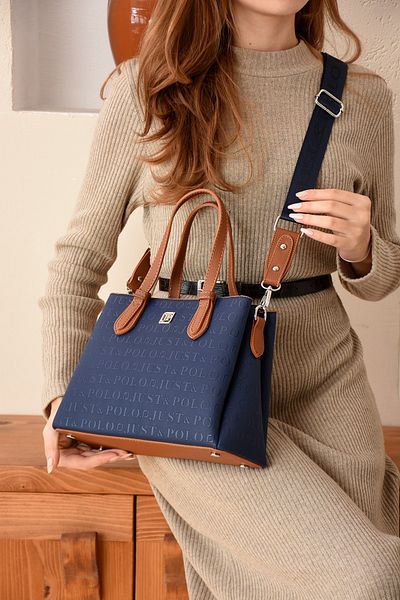 Just Polo Justpolo Women's Multi-Dimensional Hand and Shoulder Bag