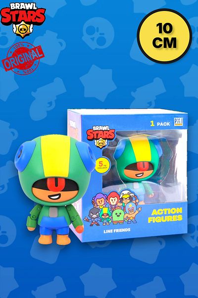 TOYFEST مجسم عمل فردي من Brawl Stars Leon - 10 سم