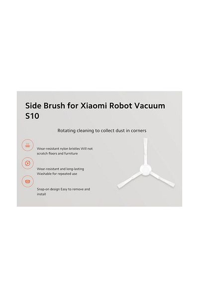 Xiaomi Robot Vacuum Side Brush For S10-E10 BHR6473GL - White