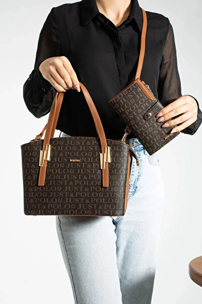 Just Polo Women's New Season Hand and Shoulder Bag Combination 232066Pc