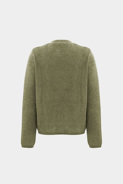 Açelya Okcu Premium Crew Neck Thessaloniki Knit Wool Blended Women's Knitwear Sweater
