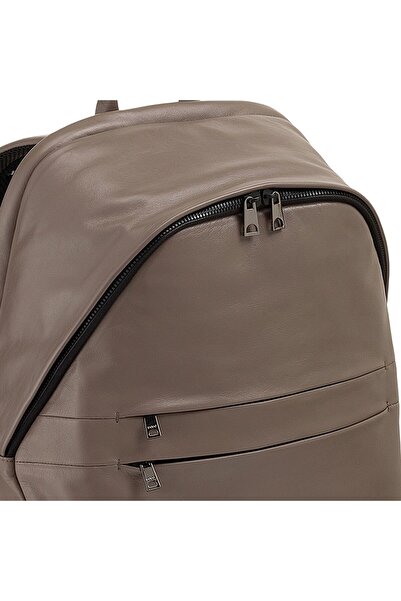 DUDU 41 cm Leder New York Rucksack - Laptop Fach