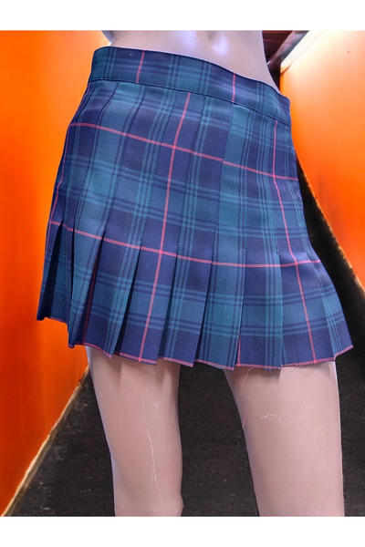 modayiğit Ekose mini etek