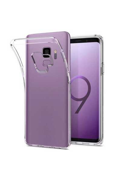 halkhouse Samsung Galaxy S9 Kılıf İnce Şeffaf Esnek Yumuşak Süper Silikon Kapak