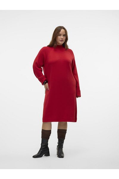 Veromoda Curve Strickkleid VMCGOLD Kurzes Kleid