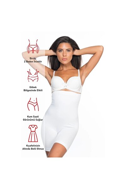 Narnuga Marsilyan-White Emay 2007 High Waist Long Corset