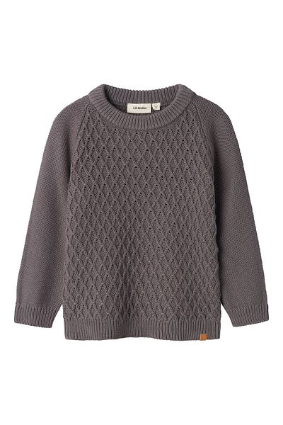 Lil' Atelier Strickpullover Langarm