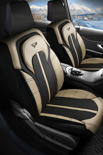 Panda Kılıf غطاء مقعد السيارة من قماش KAZAYAGI من سلسلة PANDA KARS - مجموعة ك...