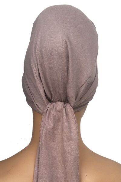 Vera Bone Ready Turban Sunstorm Milky Brown Χτενισμένο βαμβάκι