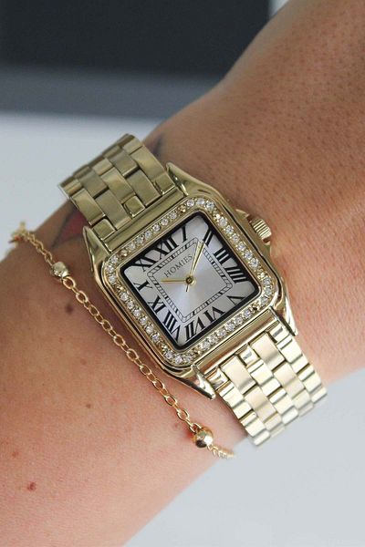 Homies Hm19390S04-1 Women's Watch with Steel Band